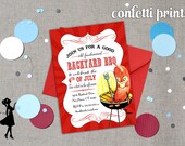 BBQ Invitation - HOT DIGGITY Printable Il_170x135