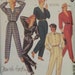 Vintage 1985 McCall's 2140 UNCUT Pattern for Misses' Jumpsuit designed by Mariette Hartley in Size 10