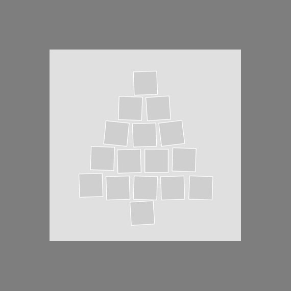 Christmas Tree Photo Template Collage Photographers