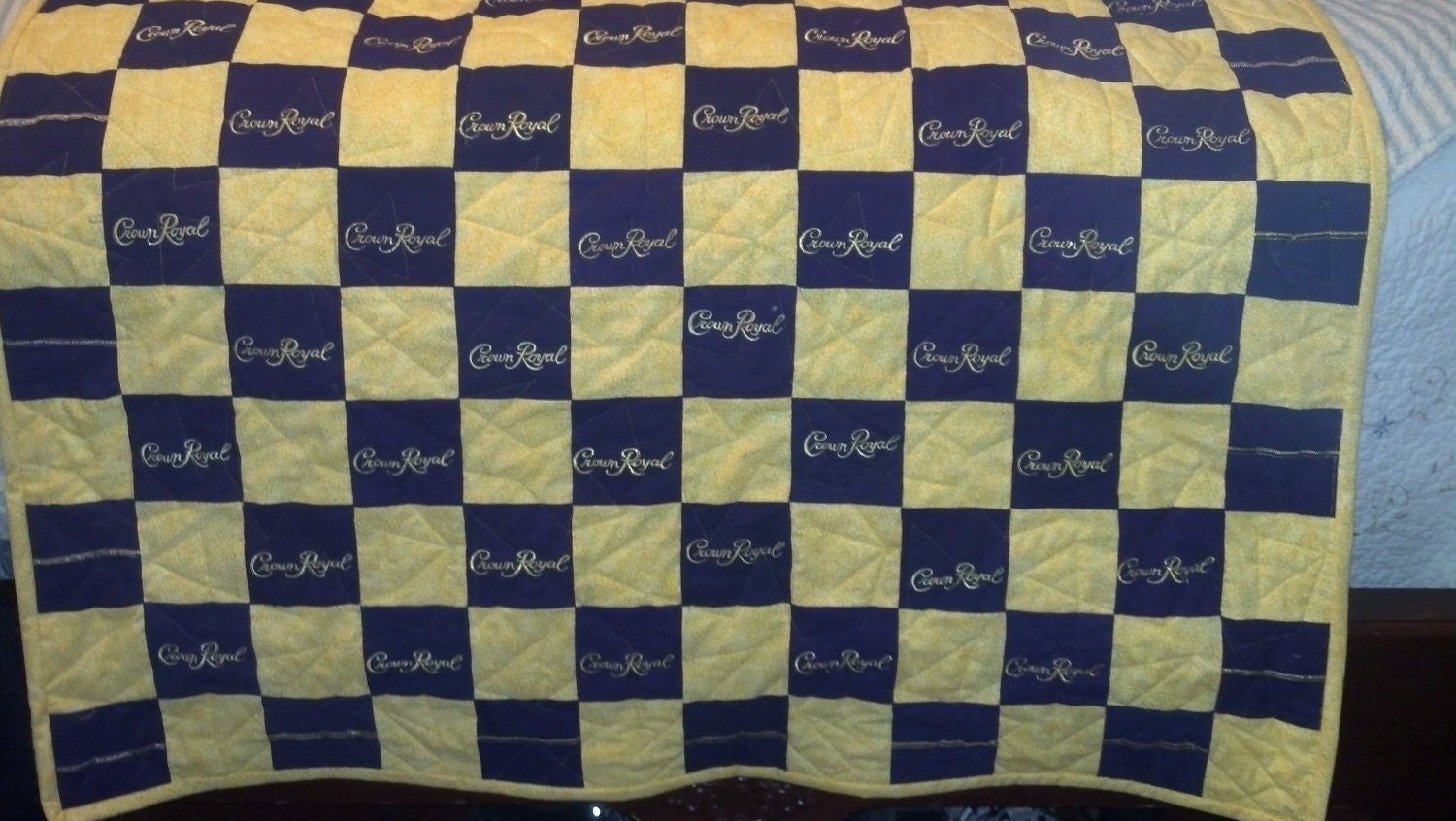 Custom Made Crown Royal Blanket for Susanne