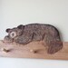 Lazy bear coat rack