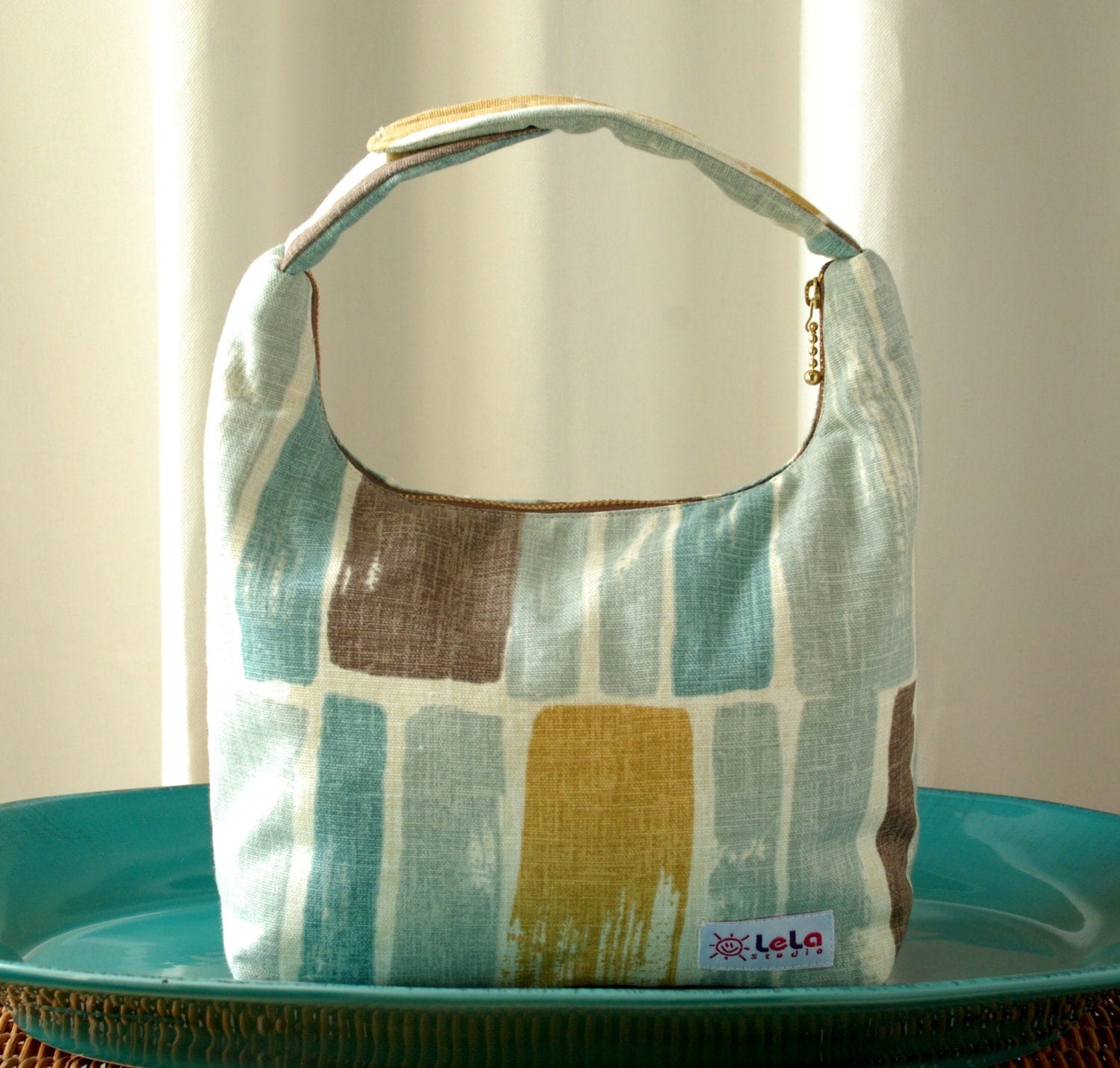 woven lunch bag