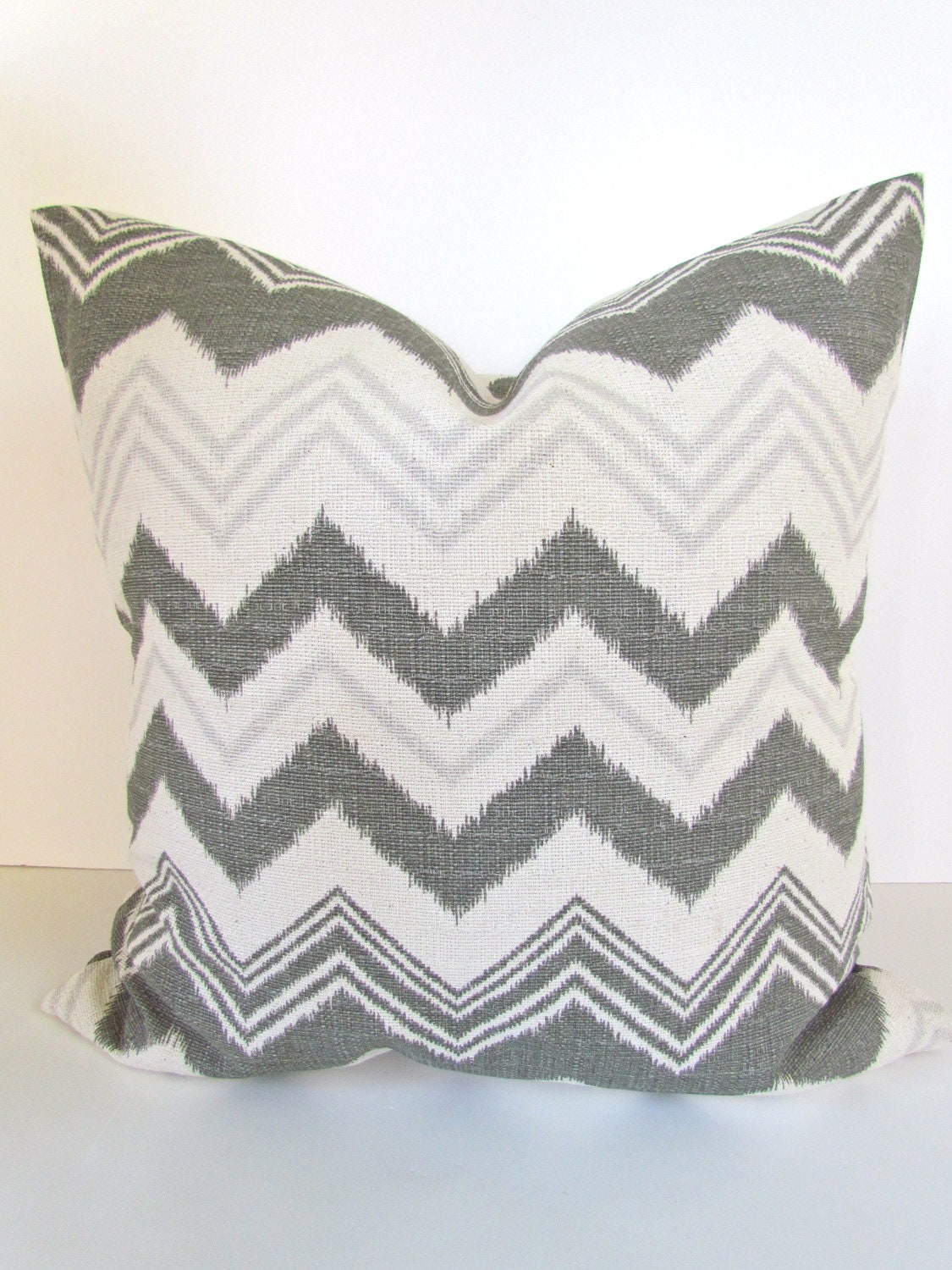 GRAY THROW PILLOWS 18x18 Throw Pillow Covers by SayItWithPillows