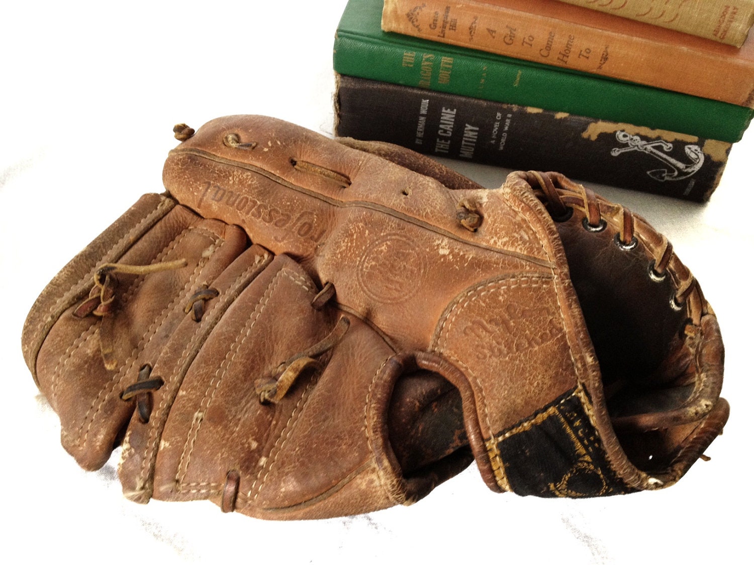 Vintage Wilson Al Kaline Baseball Glove Leather Collectors