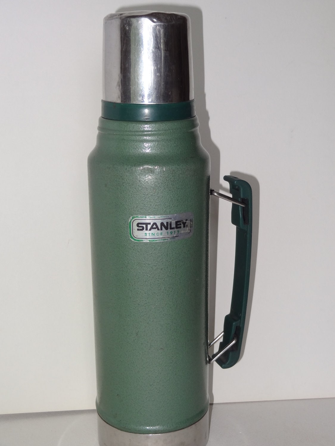 Vintage Green ALADDIN STANLEY THERMOS 1.1 Quart Vacuum