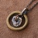 Rustic Bronze and African Brass Necklace