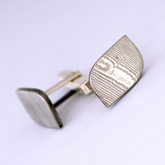 Custom Mens Cufflinks Handmade Wedding Cufflinks by KREDUM on Etsy