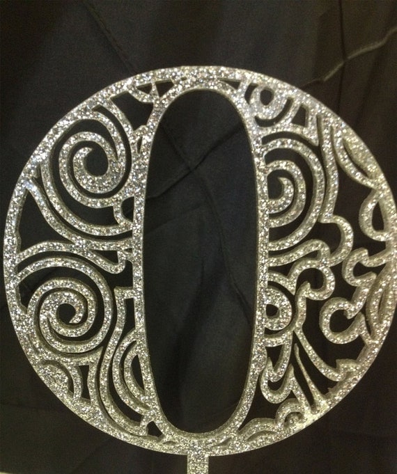 Items similar to Monogram Cake Topper on Etsy