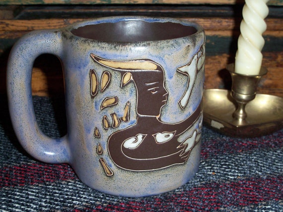 Mara Mexico Large Handmade Ceramic Coffee Mug