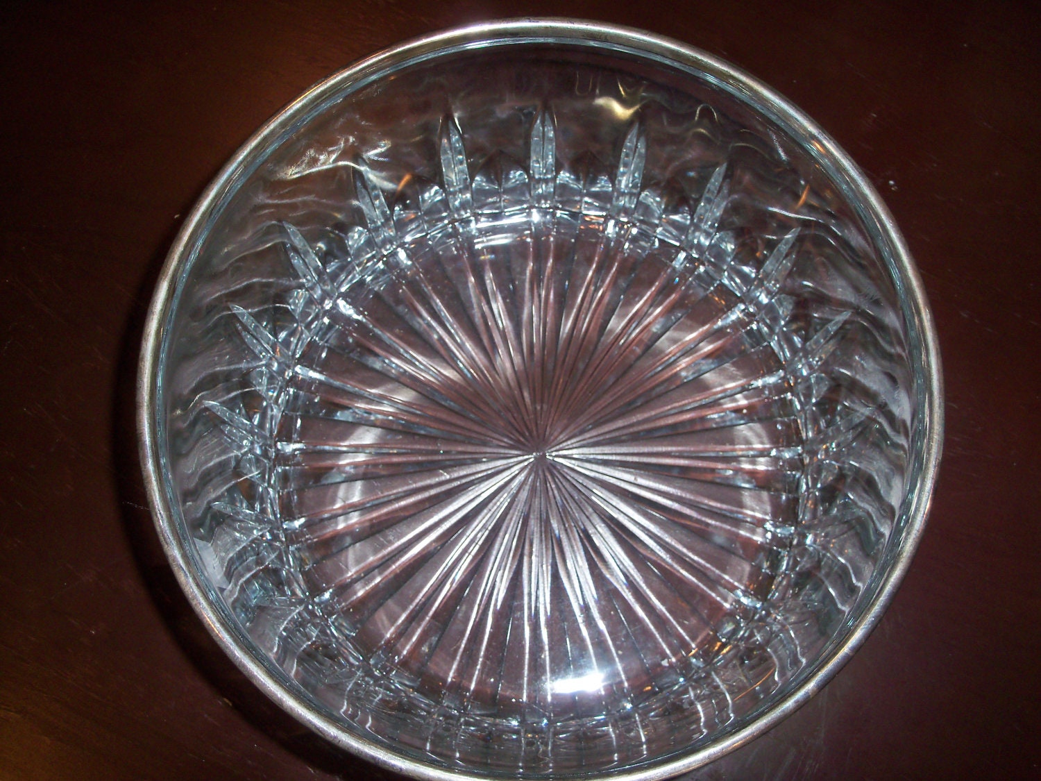 Vintage Large Lead Crystal Bowl