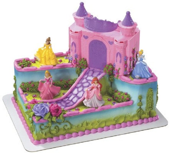 Disney Princess Castle Cake Topper New