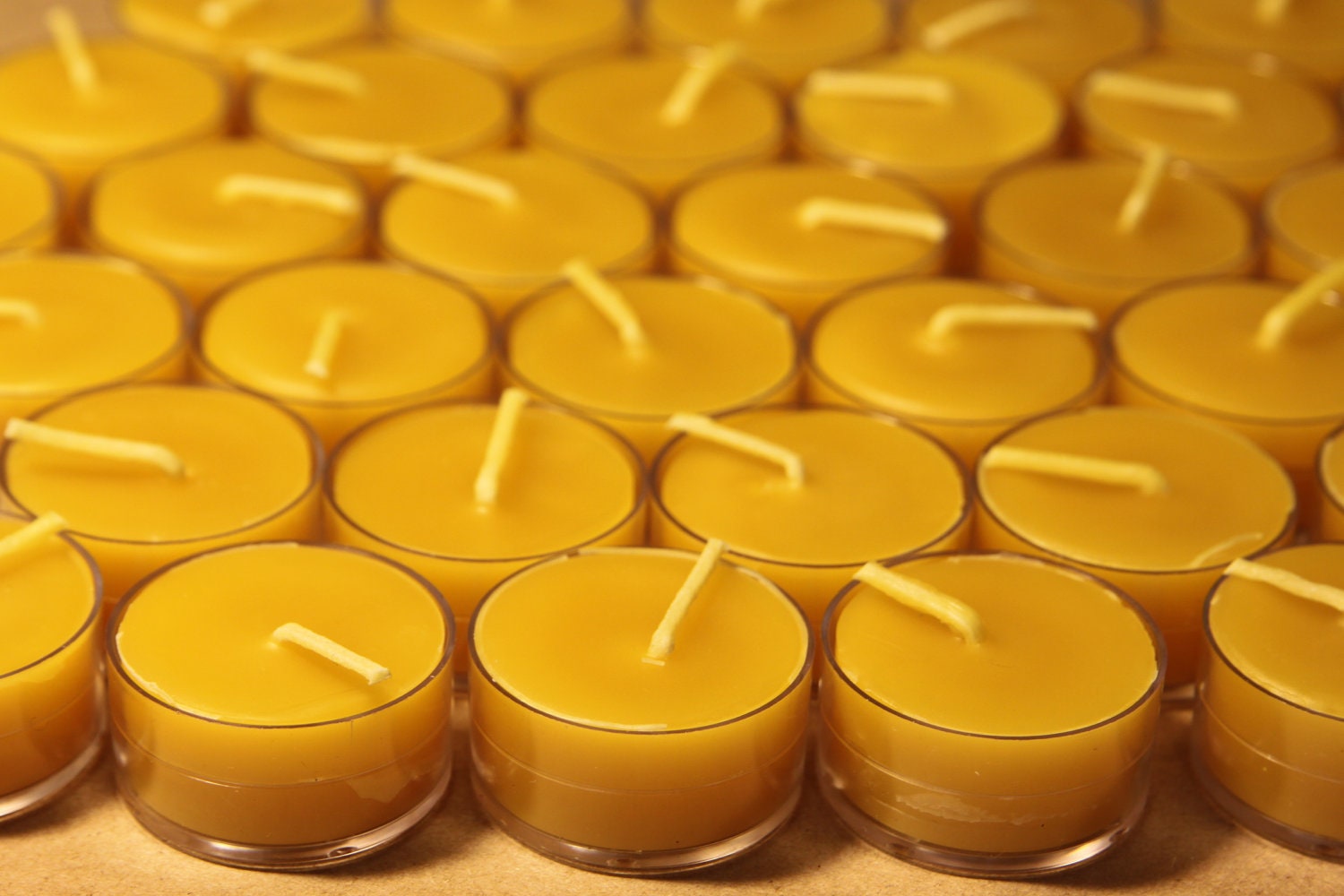 Beeswax Candles 100 Pure Beeswax Tealights 24 Pack