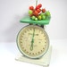 Vintage Chatillon Household Scale Green and White Mint Condition, Farmhouse Kitchen