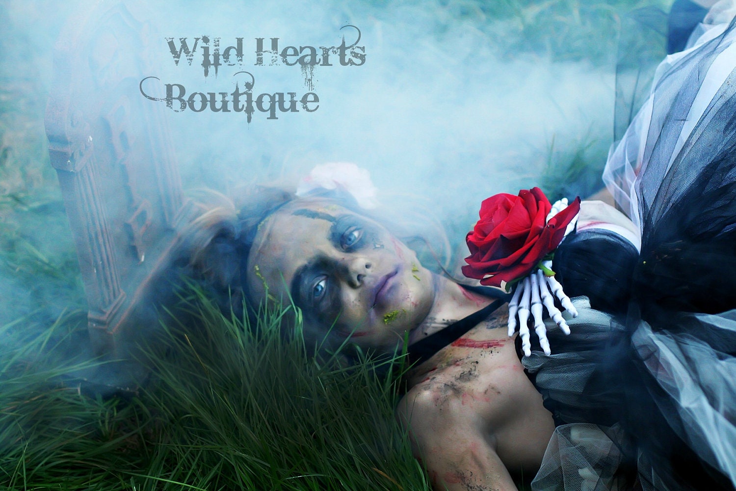 The Beautiful Zombie zombie inspired tutu dress perfect for