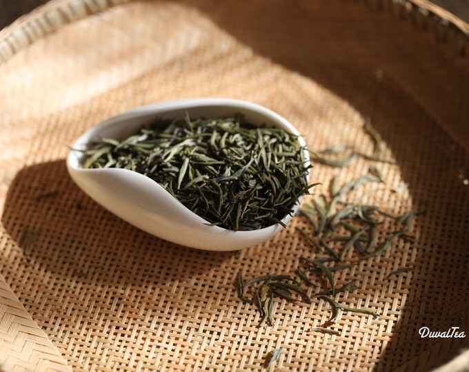 Green Loose Tea - Er Mei Green Bamboo Loose Leaf Tea SAMPLE PACK
