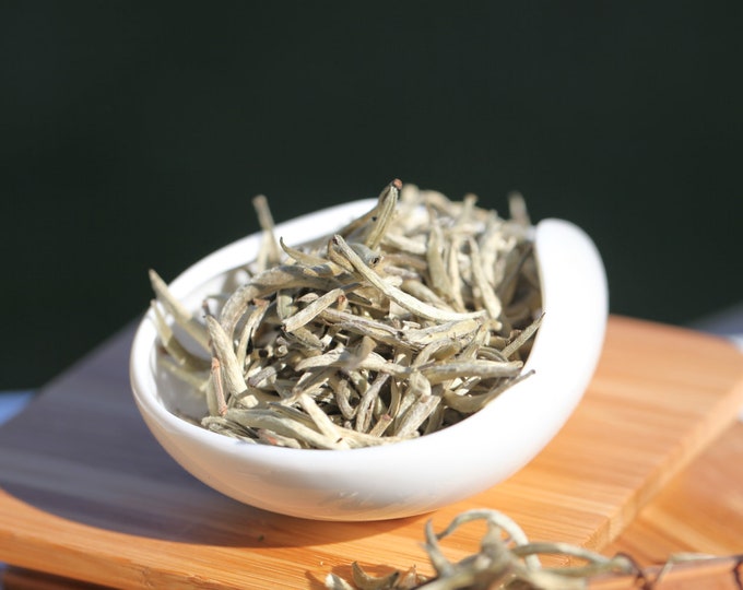 White Tea - Bai Hao Silver Needle Loose Leaf Tea Premium Level. Grade: AAAA NET 1.1 Oz /30 grams