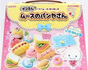 Japanese Kutsuwa Fuwa Fuwa Mousse Paper Clay Deco DIY Kit: Bakery