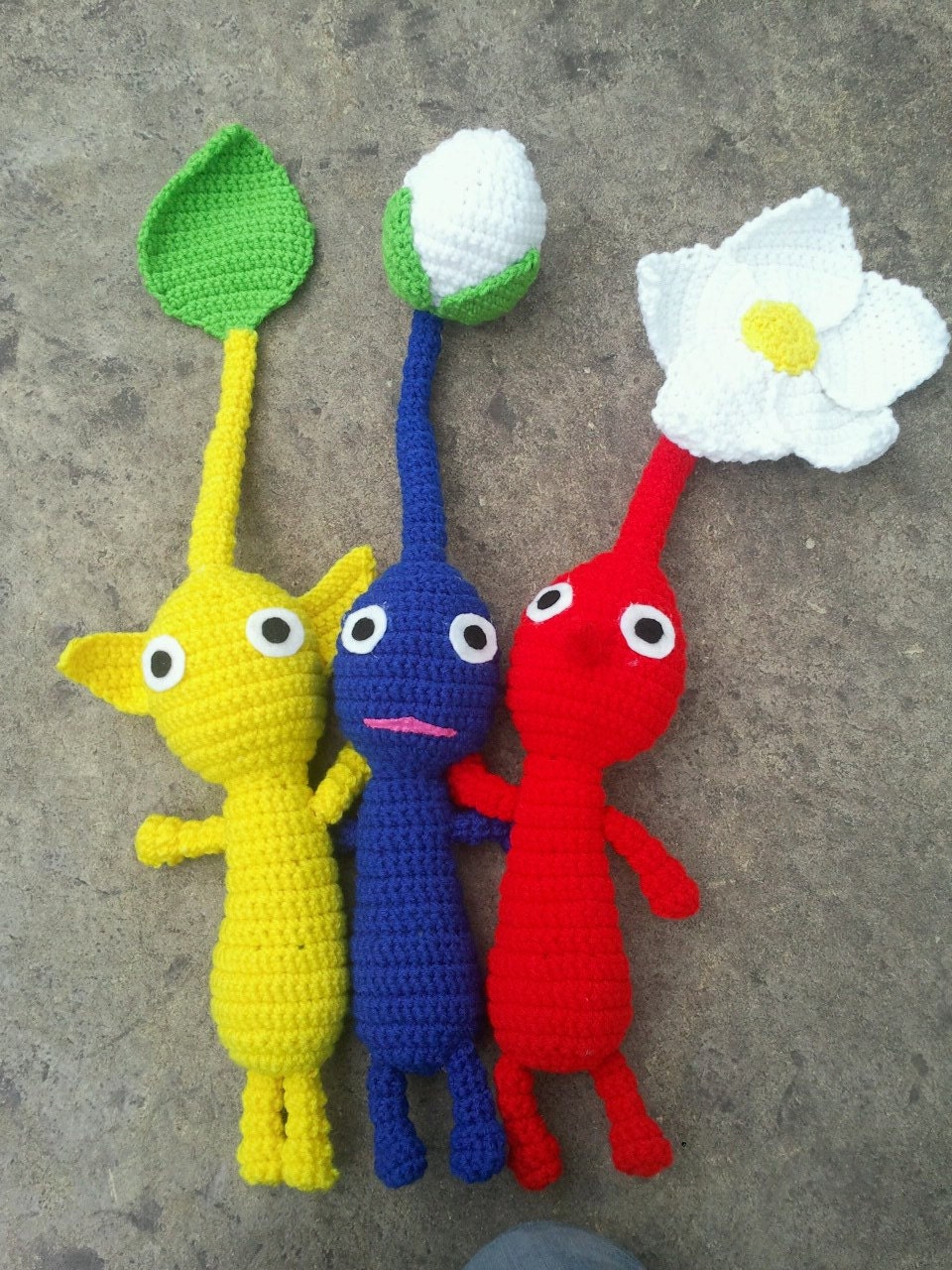 Pikmin Plush Crochet Pattern DIGITAL DOWNLOAD