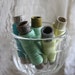 Lot of 5 pure silk threads