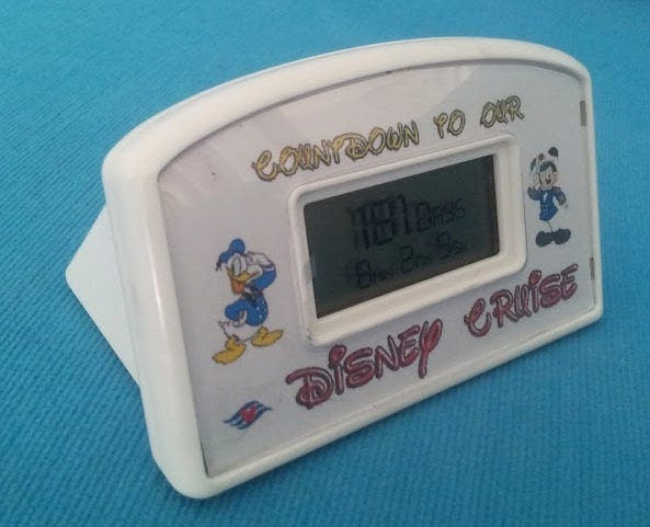Disney Cruise Countdown Clock Captain Mickey Admiral