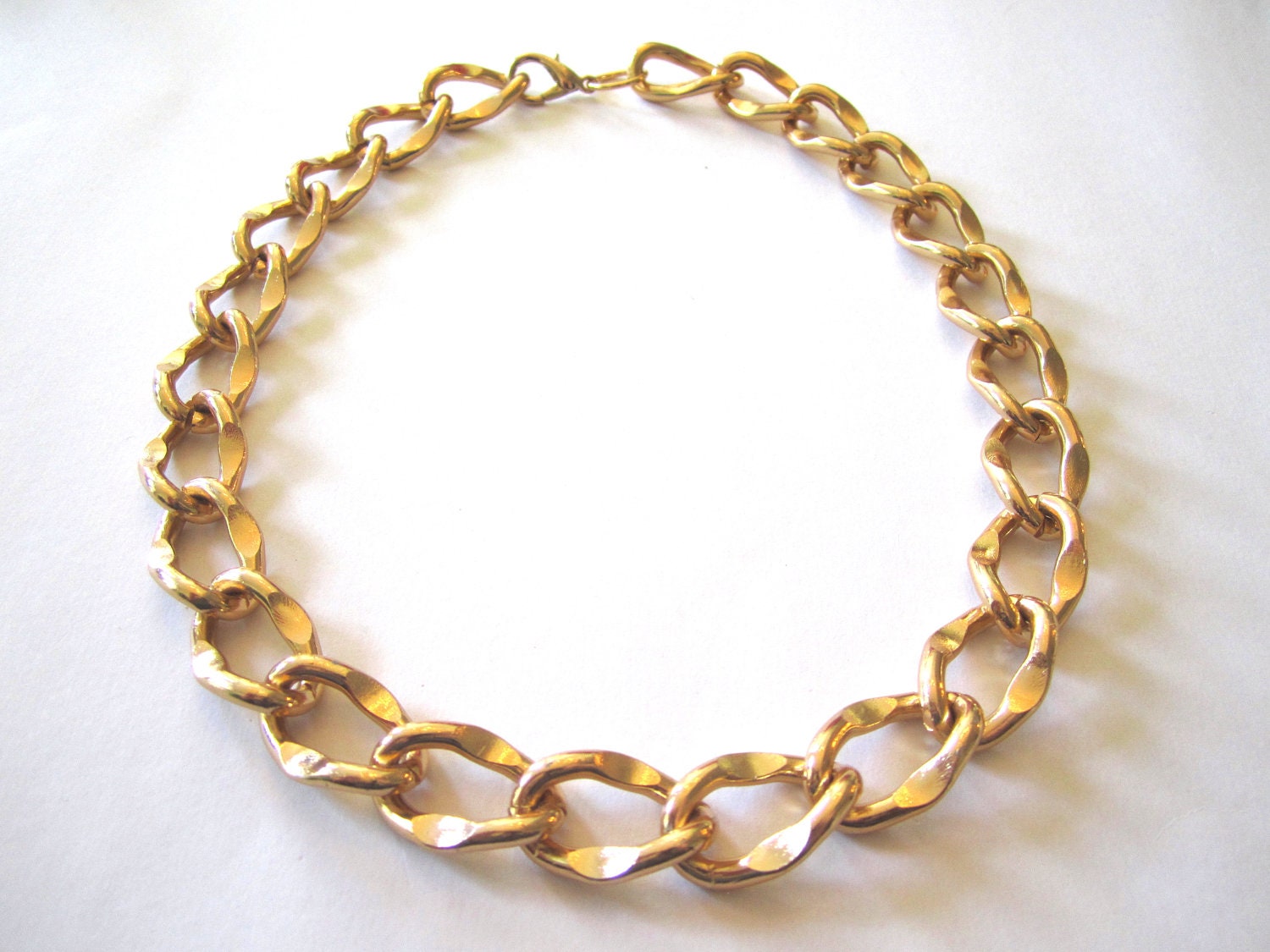 LARGE GOLD Chain Link Necklace