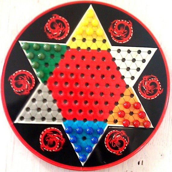 vintage chinese checkers