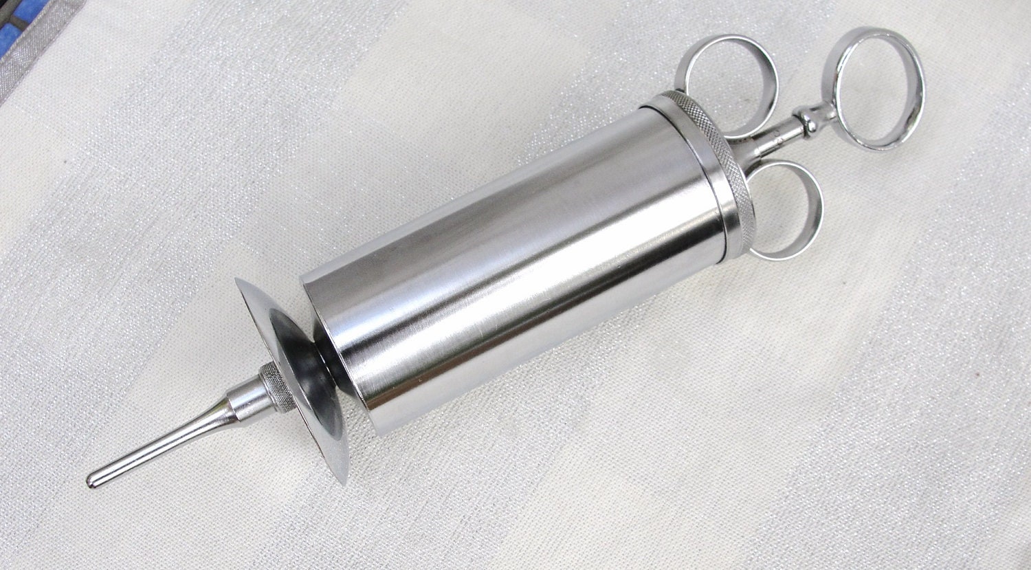 Reserved for Mark Vintage BD Metal Ear Syringe 4 ounces with