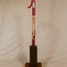 Hand Carved Santa Pencil Christmas Ornament