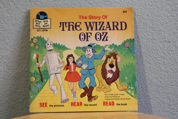 The Wizard Of Oz 24 Page Read Along Book and by CircaCentury