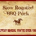 Rustic Western Themed Party Food Labels by Cinnamonrays on Etsy