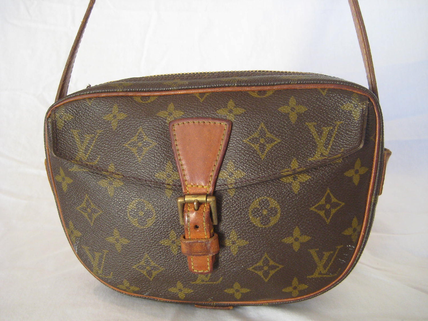 Vintage Louis Vuitton brown monogram crossbody shoulder bag
