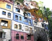 Vienna Photography - Hundertwasserhaus - Austrian Architecture - Wall Decor - Art Print