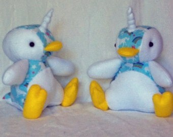 Unicorn Penguin Penicorn Plush Plushie Toy