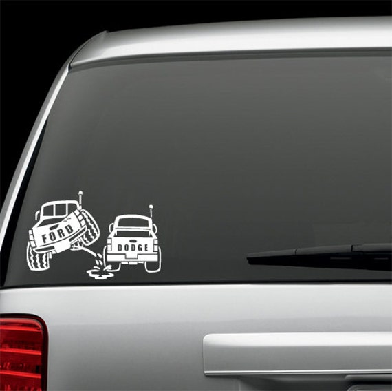 Pee on ford decal #7