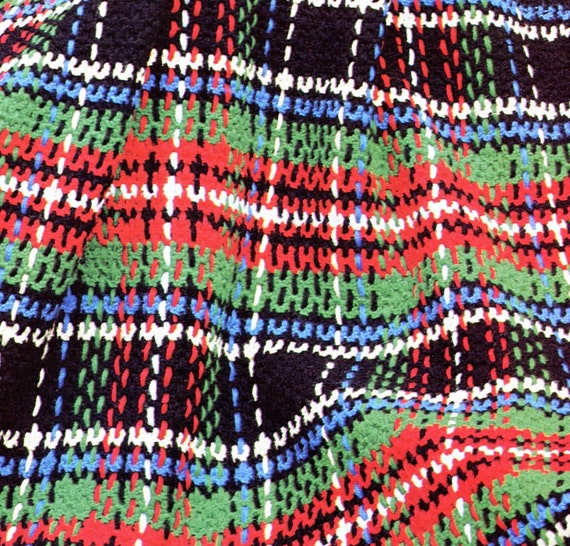 Vintage Plaid Crochet Afghan Pattern