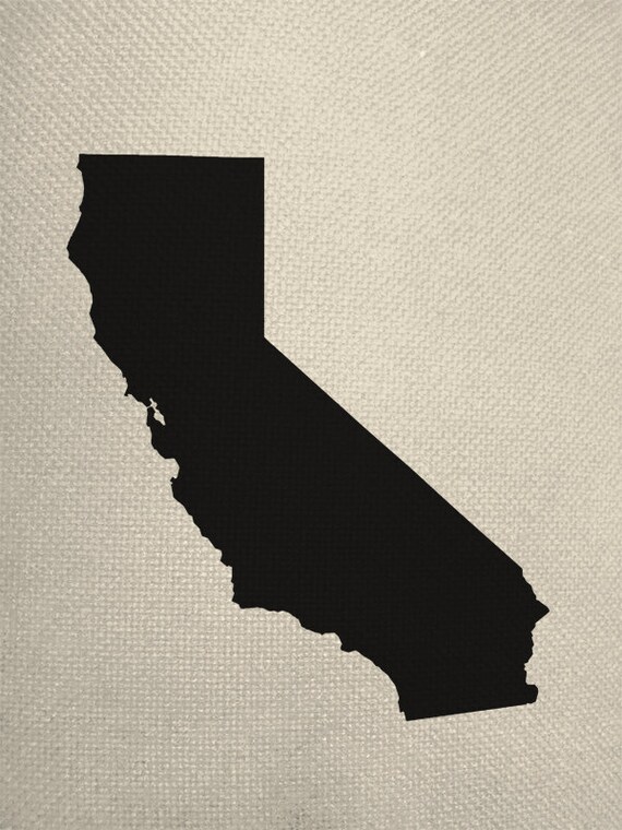 State of California Style Silhouette Graphic by EverythingGraphic