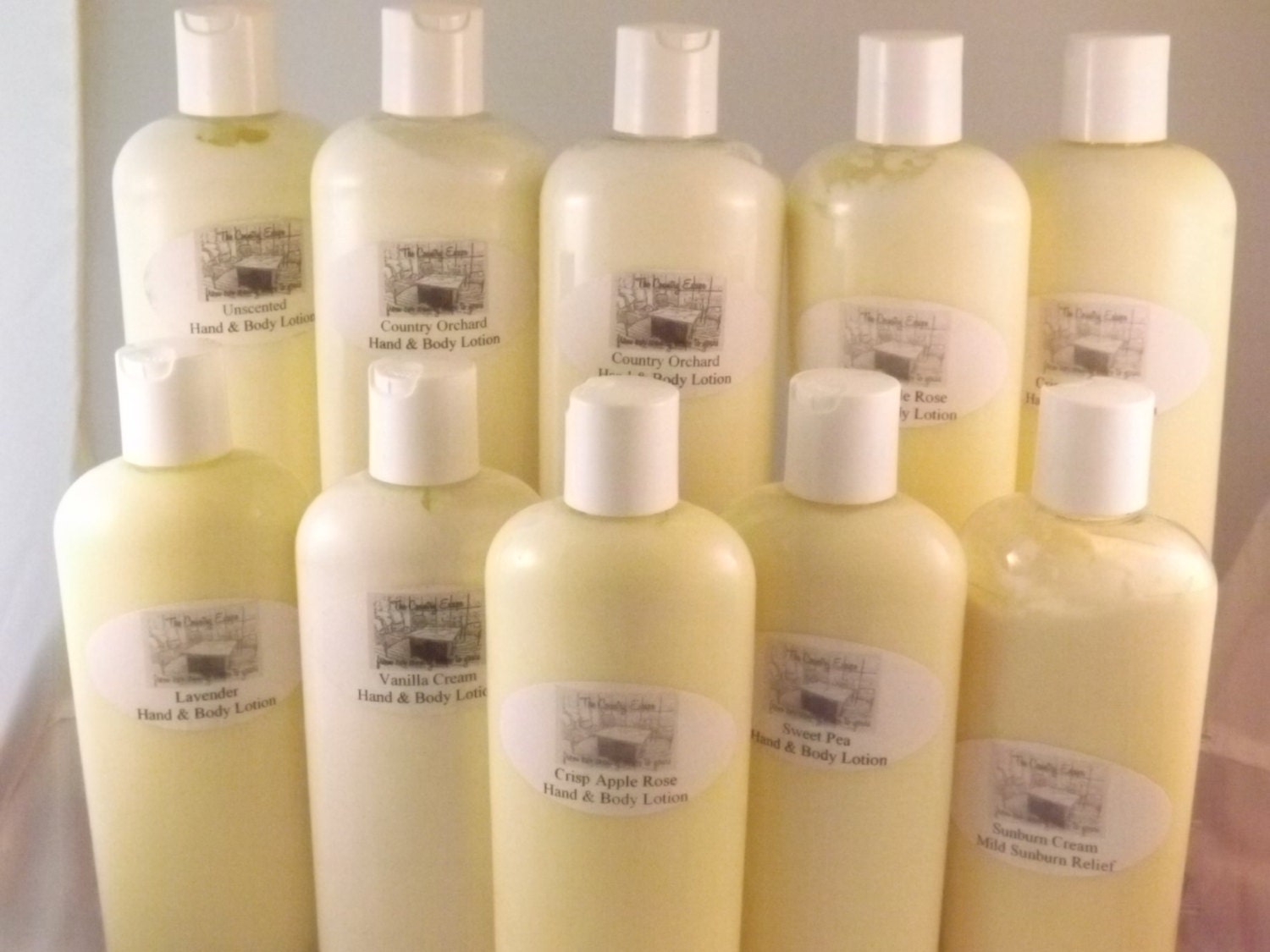 2 oz Organic Hand and Body Lotion Travel Size by TheCountryEscape