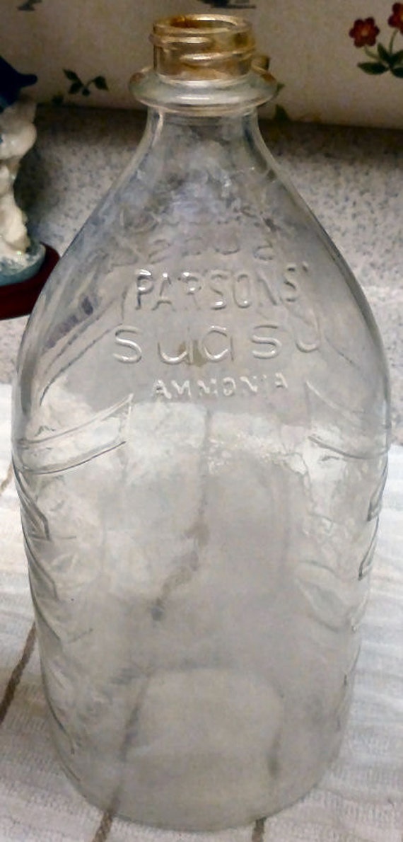 items-similar-to-vintage-parsons-sudsy-ammonia-bottle-on-etsy