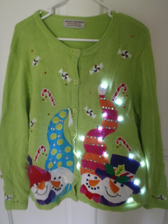 lighted ugly christmas sweater lighted ugly christmas sweater