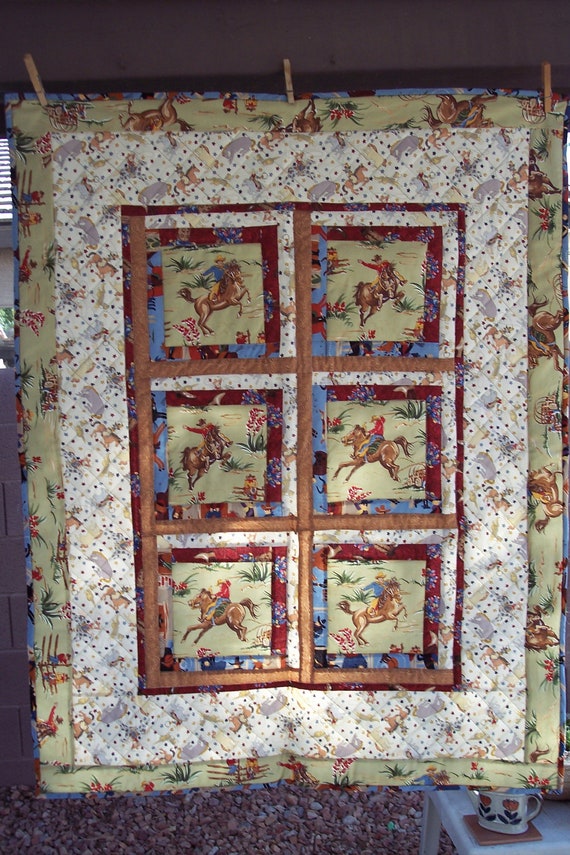 Cowboy Blocks Quilt