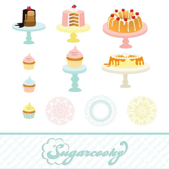 Items similar to Sweet Treats Clip Art on Etsy
