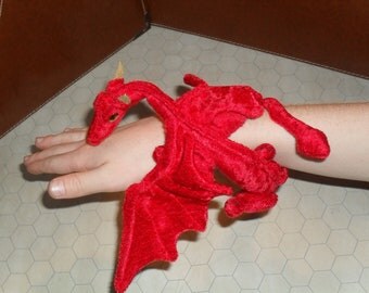 Pattern for Wearable Dragon Plush