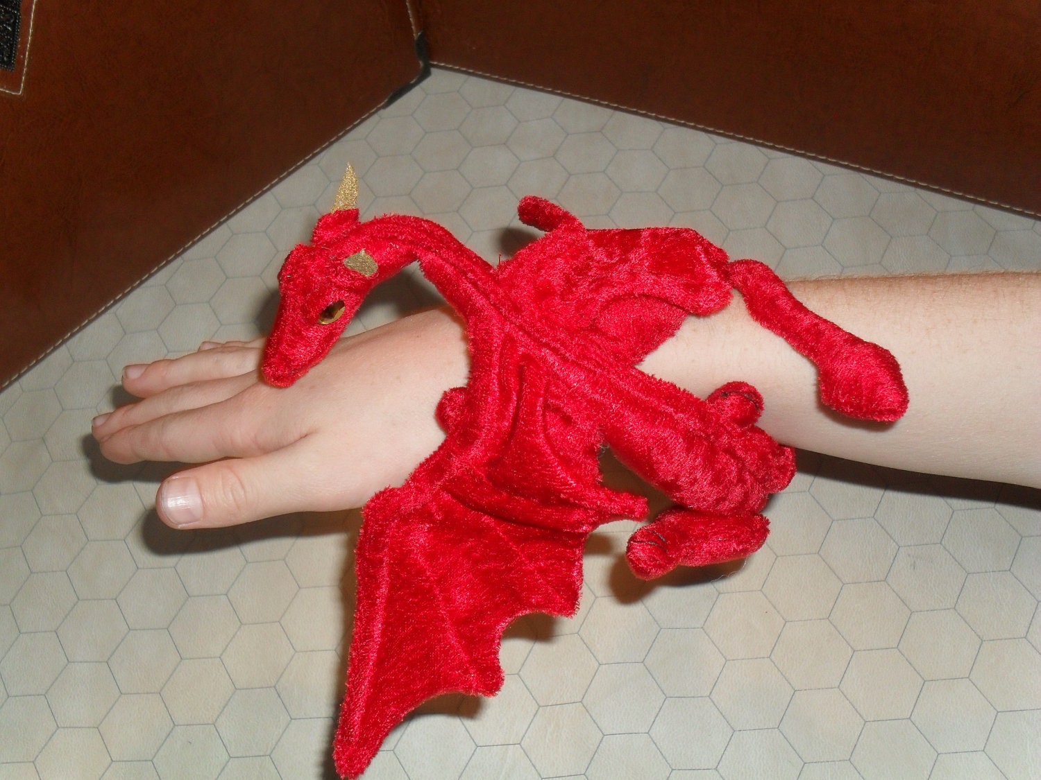 Pattern for Wearable Dragon Plush