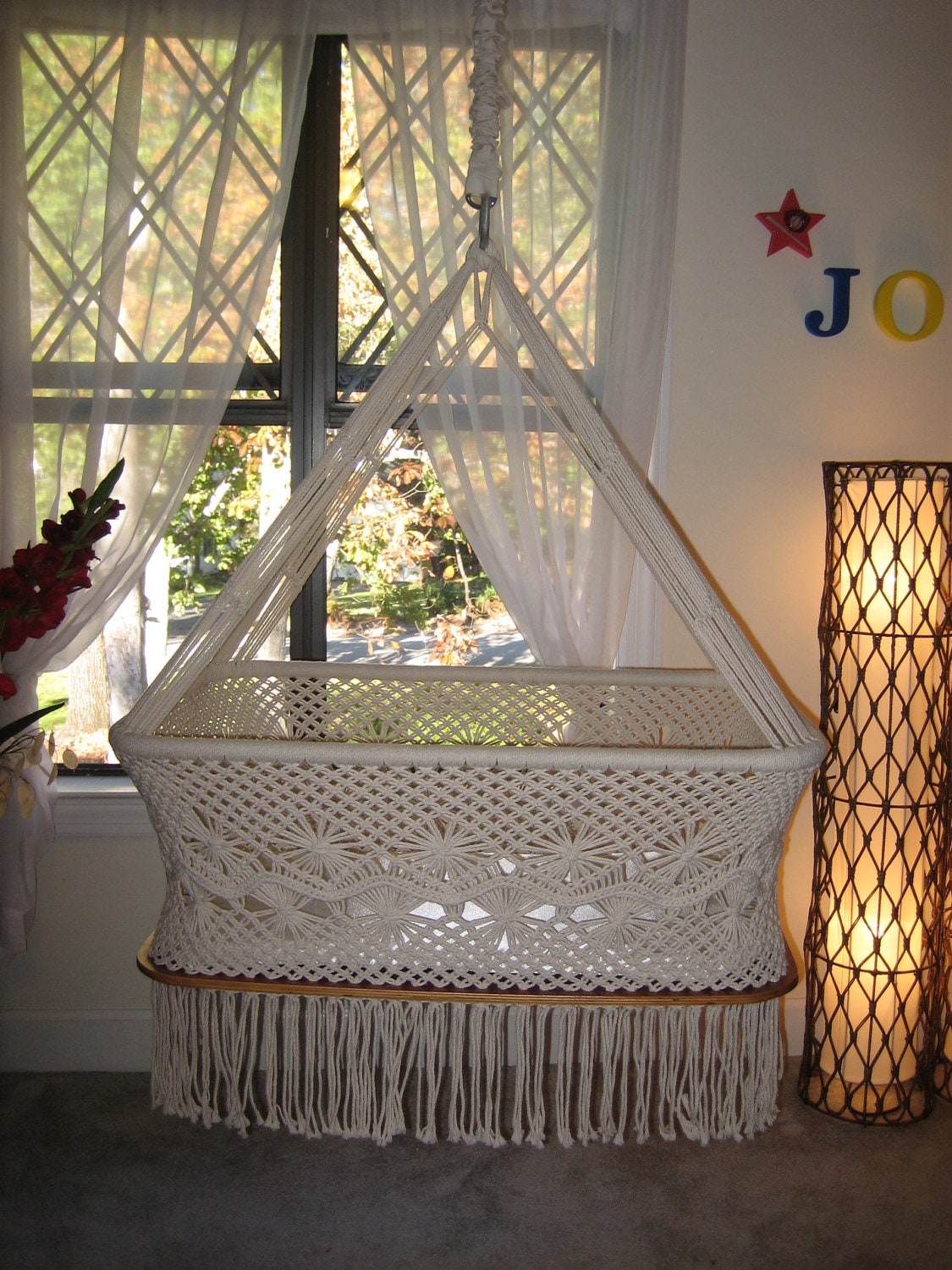 Spectacular handwoven hanging