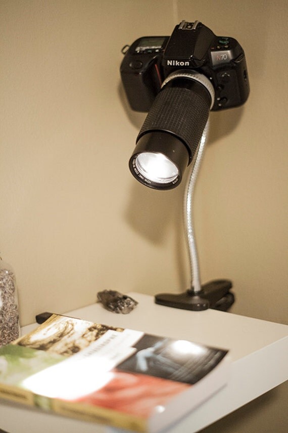 Nikon Camera desk / table lamp by Aaronsphotogifts on Etsy