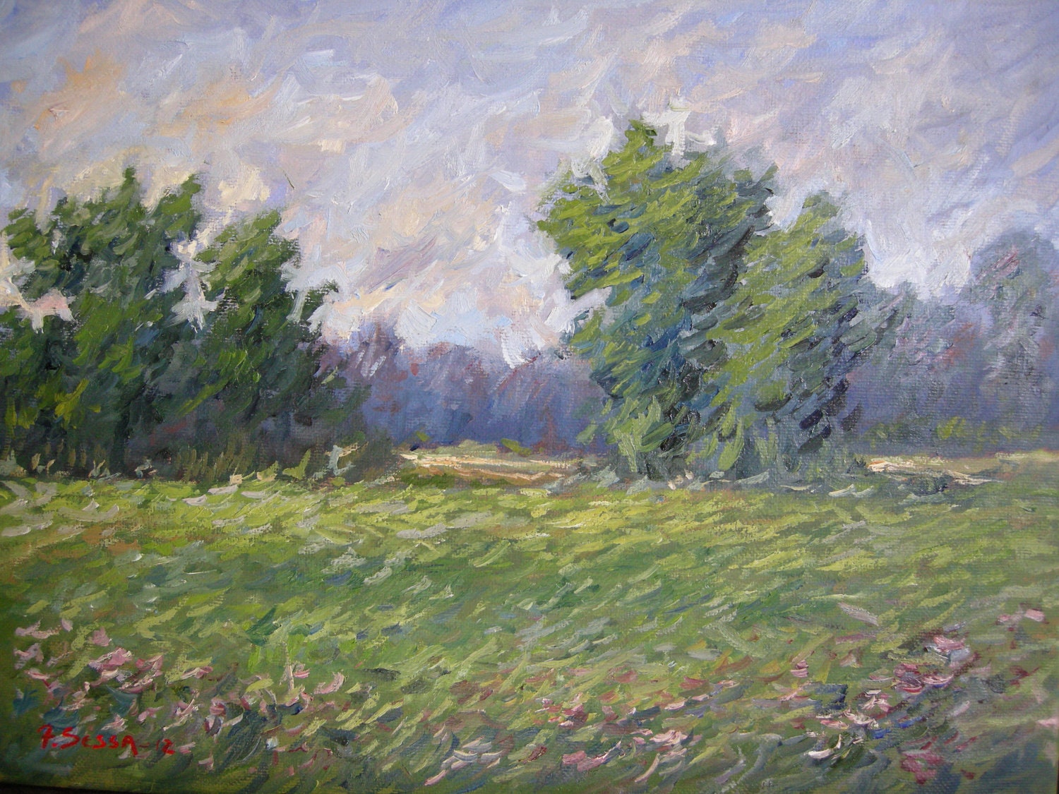 Original Oil Painting impressionist fine art landscape