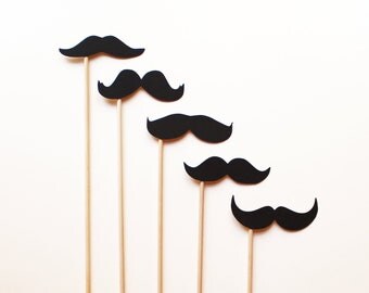 Perfect Photo Booth Props - Moustaches on Sticks