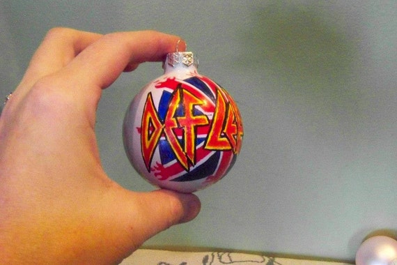 def leppard christmas ornament def leppard christmas ornament