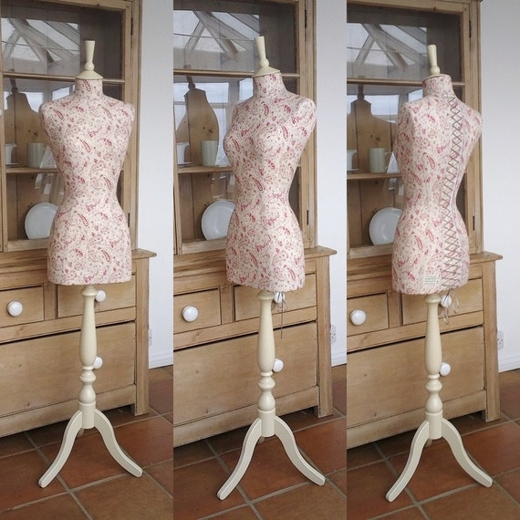 Items similar to Home Decor Display Mannequin Classic Pretty Paisley ...