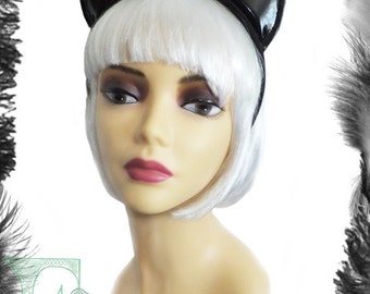 Pvc Cat Ears Headband, Many Pvc Colors